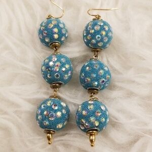 💕VANESSA MOONEY💕 Disco Lantern Ball Drop Earring